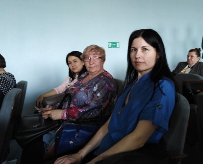 Сотрудники Национального архива Республики Хакасия  посетили публичную лекцию Министра культуры Л. В. Еремина